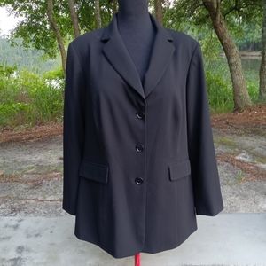 4/$40 Focus 2000 New York by Charles Glueck Black Jacket/blazer (Priced to Sell)